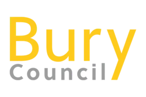 Bury Council logo, transparent background.