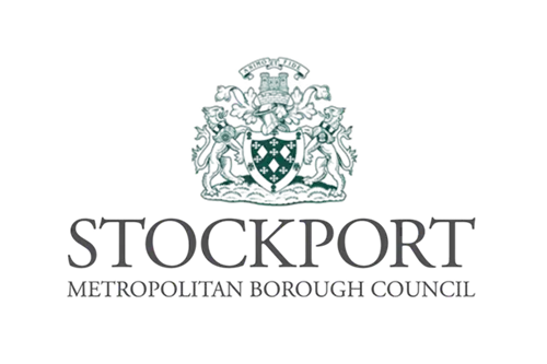 Stockport Metropolitian Borough Council Logo transpaernet background